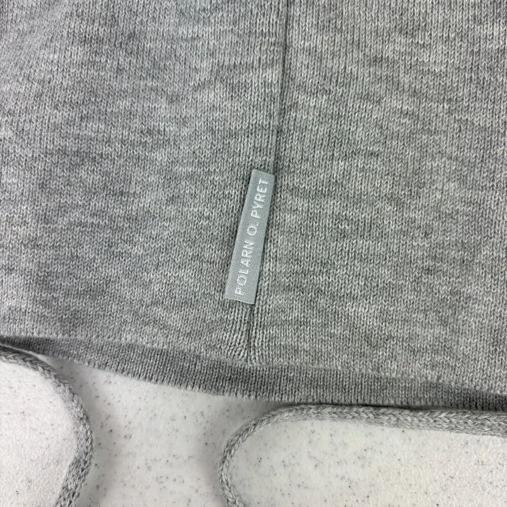 Polarn O. Pyret Gray Mouse Knit Winter Cap NWT 4-9M